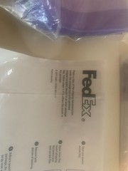 3 Fed EX Shipping Pouches 50 in each Bag-6×10 inches totaling 150