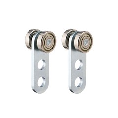 12/24pcs 2 Wheel Trolley Assembly Roller for 1-5/8″ Wide or Taller Strut Channel