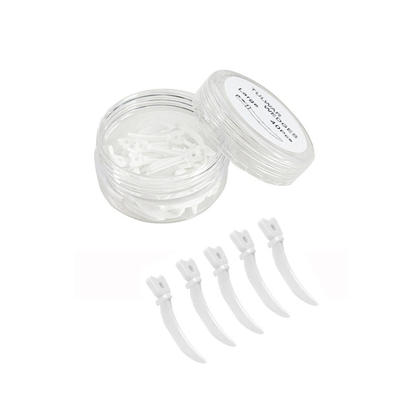 120Pcs Dental Plastic Tulwar Wedge Sectional Matrix System Refill Wedge Diastema