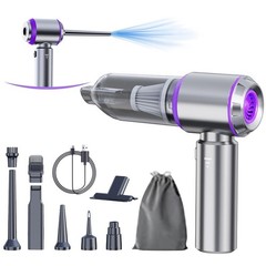 houscly Cordless Handheld Vacuum 25000Pa High Power Cleaner 4-in-1