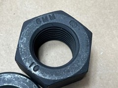 KPF Double Stud Bolt M36-4.0x290mm 12″ 10.9 Carbon Steel w/ Washer & Nuts