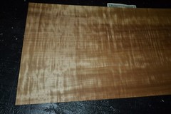 Fumed Aspen Raw Wood Veneer Sheet 17 x 28 inches 1/42nd BEMISHED L2308-21