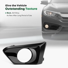 Fog Light Bezel Right Passenger Side for Altima 2019-2022 Front Bumper