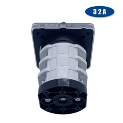 Rotary Cam Switch Four Position Three Poles Silver Contact 0-3 Selector 32A