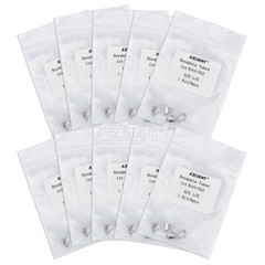 Dental Orthodontic Buccal Tubes Roth/MBT 022 1st Molar Double Tube Non-Conv Mesh