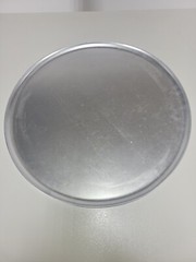10 Pack – 17″ Coupe Style Aluminum Pizza Tray – Update International PT-CS-17