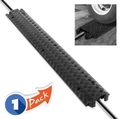 Pyle Cable Protector Cover Ramp – Cord/Wire Safety Concealment Track