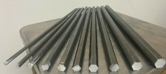 12L14 Steel Hex Bar Stock Assortment – 10 Pcs – CNC Lathe Machining Rods