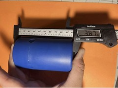 Lg LEAD VIAL PIG – Lead Lined Material Storage/Shipping Container – USED 2.15lbs