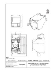 10-Pack 1-Gang Electric Outlet/Switch Box 14 Cu In ETL Old Work Remodel Blue