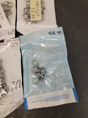 Molar Bands. Dental, Stainless, Various Sizes- 300+ Count (Z9)