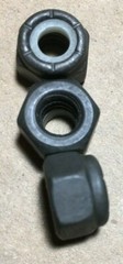 1/4″- 20 SAE COARSE BLACK PHOSPHATE NYLON LOCKING NUTS