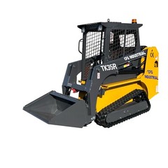 CFG 1.5 Ton Mini Compact Crawler Track Skid Steer Loader EPA Gas Engine Vertical