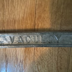 Alpha Vaculoy Solder. 63/37-Sn63BS Bar 2.34 Lbs