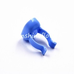 100 Pcs Dental Endo Finger Rings Disposable Dappen Dish Prophy Handy Bowl Mixing