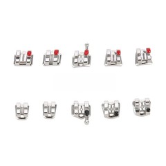 Dental Orthodontic Metal Bracket Braces Edgewise Roth/Mini/Standard 018/022 Slot