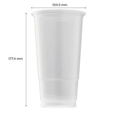 600ct Disposable Plastic Cups 32oz BPA Free Cold Drink Recyclable New
