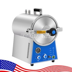 ENTERFANT Dental 24L Tabletop Medical Steam Sterilizer Autoclave Sterilizer US