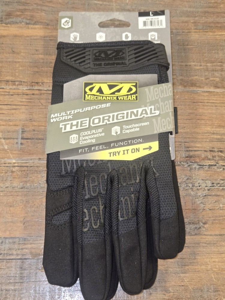New! Mechanix Wear MG-55-010 The Original Work Gloves, Covert Size Large – NWT!
