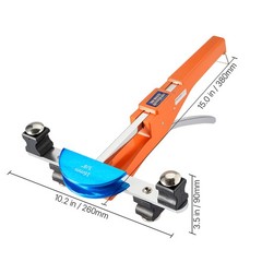 Uimoso Tubing Bender Kit 1/4-7/8 In Ratcheting Pipe Bender with Aluminum Design