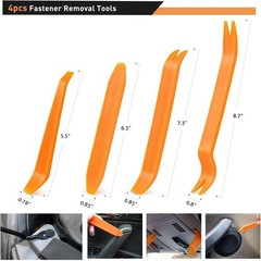 240pcs Auto Car Bumper Retainer Clips Kit Fastener Remover Push Pin Rivet Screw