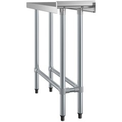 36″W x 12″L Stainless Steel Restaurant Equipment Filler Table with Open Base