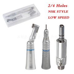 SEASKY Dental Slow Low Speed Handpiece 2/4 Holes E-type Air Motor