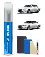 077 Pearl White/Starfire Pearl Touch Up Paint Kit Compatible with Lexus Exact…
