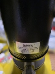 Tornado Jumbo Vacuum Wet/Dry 21-30 Gal HEPA Blower, Storage, Tools 98694
