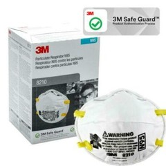 NEW 3M 8210 N95 Disposable Particulate Respiratory Protection Mask PPE NIOSH