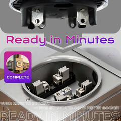 Digital RV Electric Usage Meter, 120/240V Single Phase, Electricity Usage Meter,