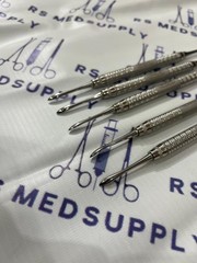 Hu-Friedy # 9 Periosteal Elevators Molt Double End Lot of 5 PCS