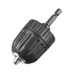 3/8″ Keyless Drill Chuck Hex Shank Adapter 0.8-10mm 3-Jaw for Cordless Drill