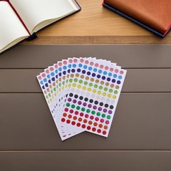 Self Adhesive Laser Color Coding Labels Assorted Shades for Home and Office Use