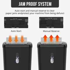Woolsche 10-Sheet Strip Cut with 3.17-Gallon Basket – Jam Proof System