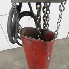 Dayton 3Z326 2 Ton Electric Hoist 10′ Lift 8 FPM 230/460V 3Ph