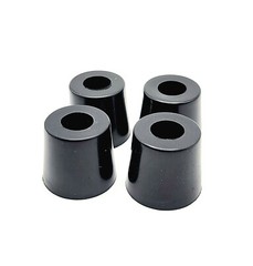 1″ Wide x 3/4″ Tall Rubber Feet Bumpers Vibration Mount Steel Washer 4-12 Packs