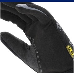 TWO PAIR Mechanix Wear Synthetic Leather Utility Work Glove MEDIUM