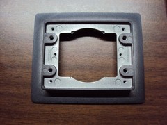 🔴Wiremold 817TCAL-BK 1-Gang Carpet/Tile Flange Black‼️