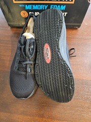 Skechers Women’s Work RF D’Lux Walker SR Ozema Shoes Black Wides Size:7.5