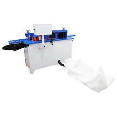 Straight Line Automatic Edge Banding Machine 110V Double-sided Adhesive Coating