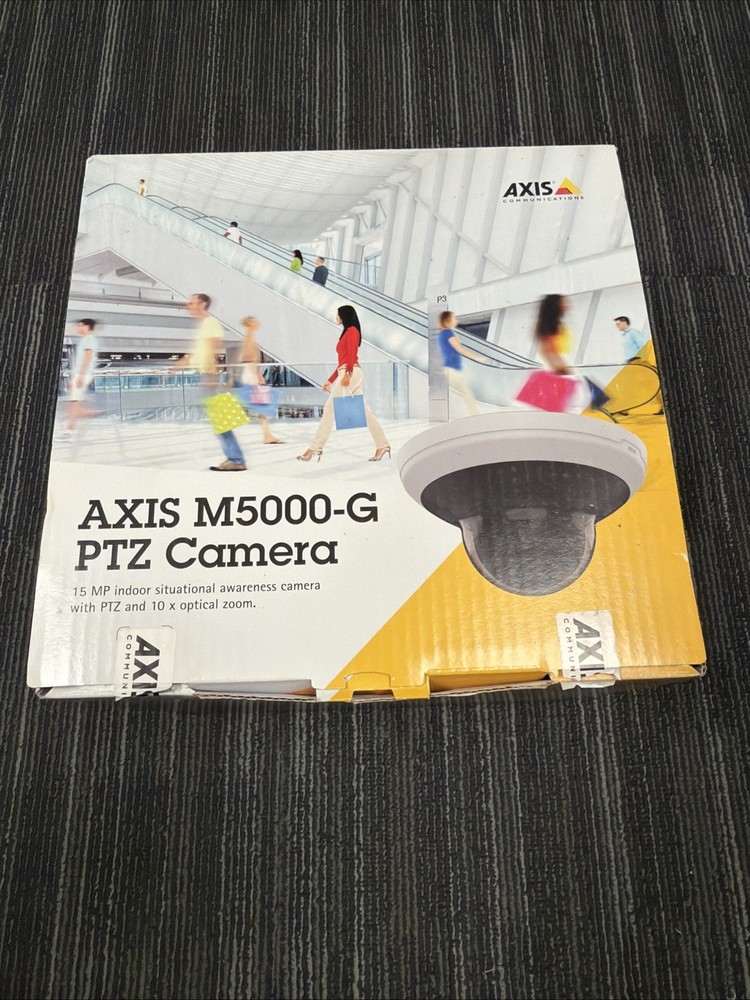 Axis 02188-004 M5000-G Indoor 15MP PTZ Indoor IP Network Dome Camera