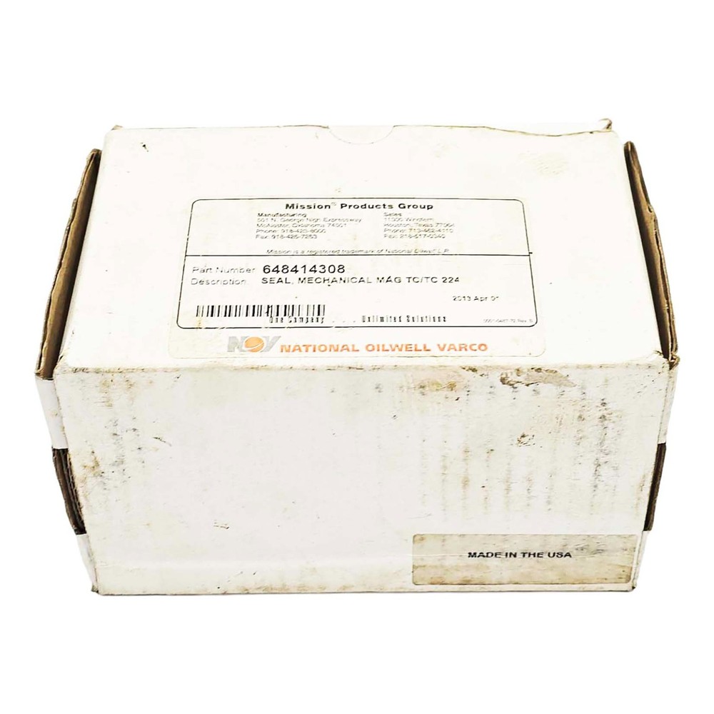 Mission 648414308 Magnum Centrifugal Pump Seal, Mechanical MAG TC/TC 224