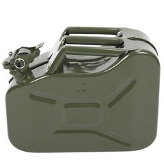 2.6 Gallon Fuel Can Backup Steel Tank Fuel Gas Gasoline Can with Pouring Spout