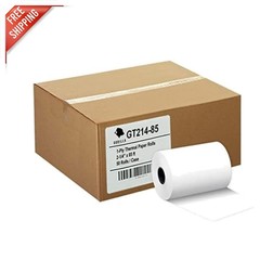 High-Quality Thermal Paper Rolls, BPA Free – 50 Sheets 2 1/4″ x 85′ Rolls