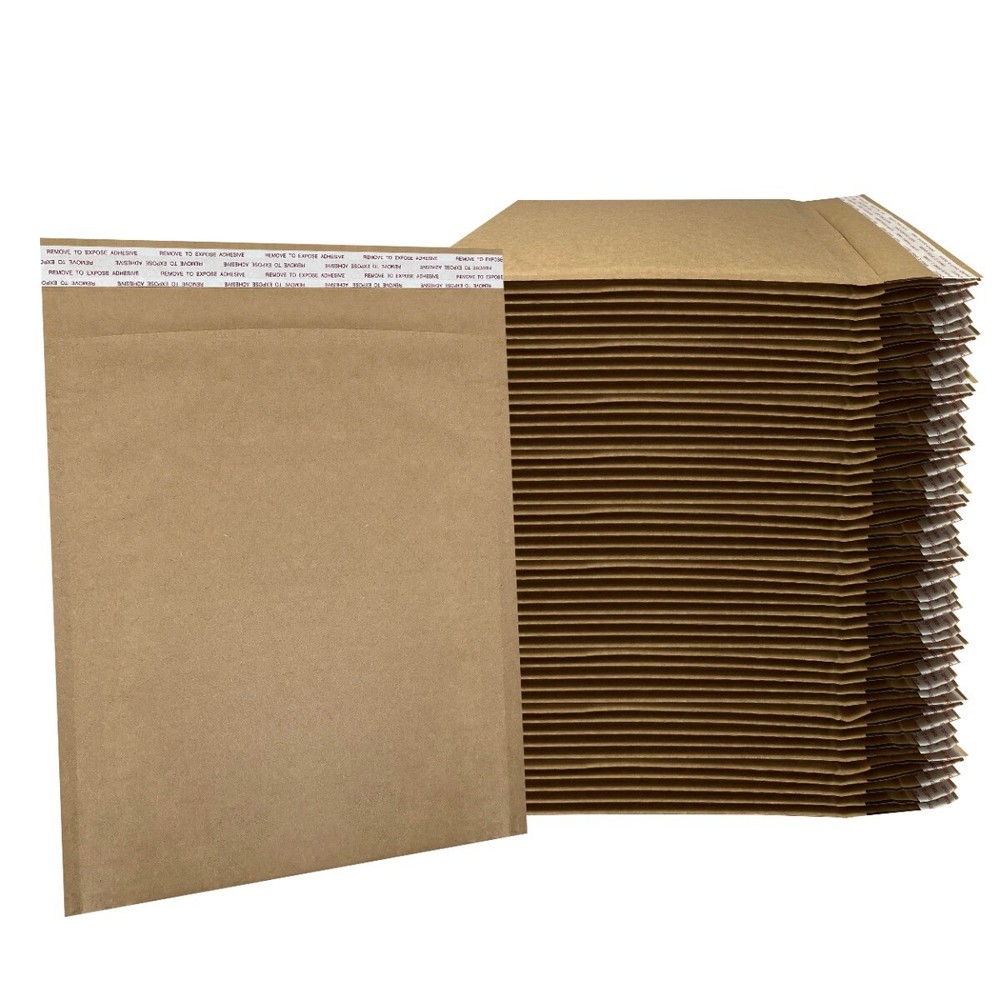 UOFFICE HoneyComb All Paper Padded Shipping Mailers (30, #5 – 10.5″ X 15″)