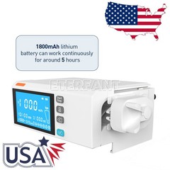 4.3 Inch Color Touch Screen Syringe Pump Stackable Design Medical/Lab Use