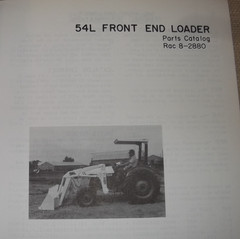 CASE 1190 1290 1390 1194 1294 1394 TRACTOR 54L LOADER TRACTORS PARTS MANUAL