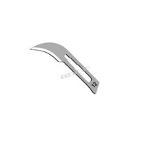 Disposable Scalpel Blades No.12 With Plastic Handle ( Box of 10 ) Sterile