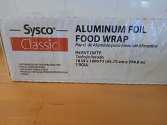 Sysco Classic Heavyweight Aluminum Foil Roll – 18″ x 1000 ft – Commercial Grade
